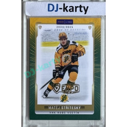 2024/25 Goal Cards Maxa liga 1. série #VSE-04 Matěj Stříteský Parallel Expo Gold 1of4