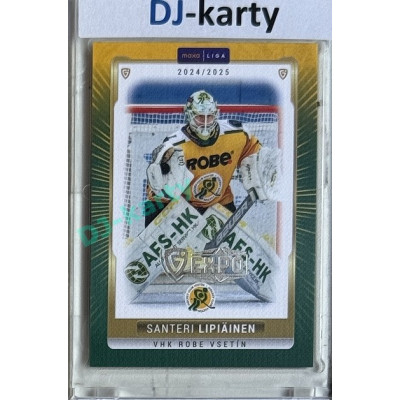 2024/25 Goal Cards Maxa liga 1. série #VSE-01 Santeri Lipiäinen Parallel Expo Silver 1of4
