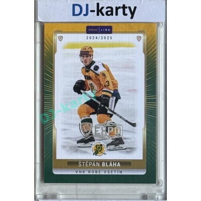2024/25 Goal Cards Maxa liga 1. série #VSE-23 Štěpán Bláha Parallel Expo Silver 1of4