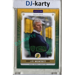 2024/25 Goal Cards Maxa liga 1. série #VSE-26 Jiří Weintritt Parallel Expo Green 1of2