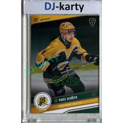 2024/25 Goal Cards Maxa liga 1. série #VSE30-08 Pavel Klhůfek 30 let od finále Parallel Expo Green 1of2