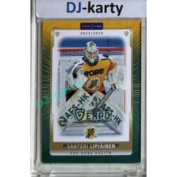 2024/25 Goal Cards Maxa liga 1. série #VSE-01 Santeri Lipiäinen Parallel Expo Blue 1of2