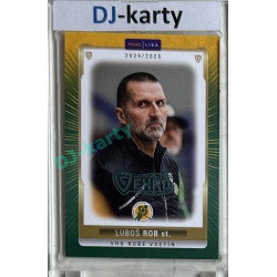 2024/25 Goal Cards Maxa liga 1. série #VSE-27 Luboš Rob st. Parallel Expo Blue 1of2