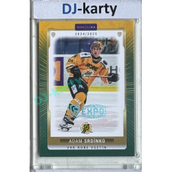 2024/25 Goal Cards Maxa liga 1. série #VSE-10 Adam Srdínko Parallel Expo Blue 1of2