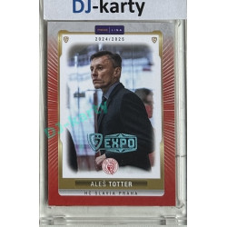 2024/25 Goal Cards Maxa liga 1. série #SLA-25 Aleš Totter Parallel Expo Blue 1of2