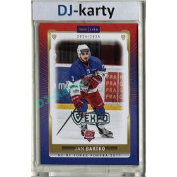 2024/25 Goal Cards Maxa liga 1. série #POR-07 Jan Bartko Parallel Expo Blue 1of2