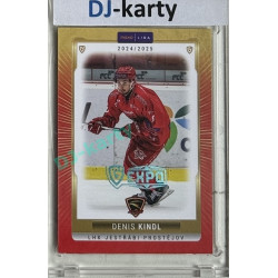 2024/25 Goal Cards Maxa liga 1. série #PRO-15 Denis Kindl Parallel Expo Blue 1of2