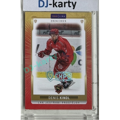 2024/25 Goal Cards Maxa liga 1. série #PRO-15 Denis Kindl Parallel Expo Blue 1of2