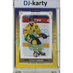 2024/25 Goal Cards Maxa liga 1. série #PRE-06 Tomáš Hanák Parallel Expo Blue 1of2