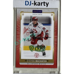 2024/25 Goal Cards Maxa liga 1. série #FMI-21 Štěpán Macháček Parallel Expo Green 1of2
