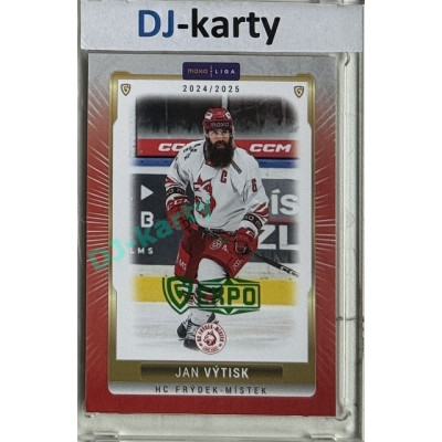 2024/25 Goal Cards Maxa liga 1. série #FMI-08 Jan Výtisk Parallel Expo Green 1of2