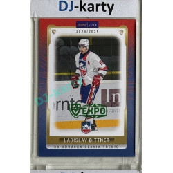 2024/25 Goal Cards Maxa liga 1. série #TRE-15 Ladislav Bittner Parallel Expo Green 1of2
