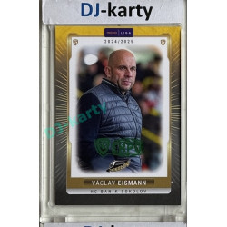 2024/25 Goal Cards Maxa liga 1. série #SOK-24 Václav Eismann Parallel Expo Green 1of2