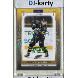 2024/25 Goal Cards Maxa liga 1. série #SOK-09 Lukáš Pulpán Parallel Expo Green 1of2