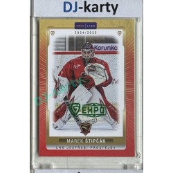2024/25 Goal Cards Maxa liga 1. série #PRO-02 Marek Štipčák Parallel Expo Green 1of2