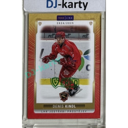 2024/25 Goal Cards Maxa liga 1. série #PRO-15 Denis Kindl Parallel Expo Green 1of2