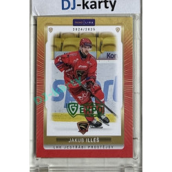 2024/25 Goal Cards Maxa liga 1. série #PRO-12 Jakub Illéš Parallel Expo Green 1of2