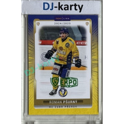 2024/25 Goal Cards Maxa liga 1. série #PRE-21 Roman Pšurný Parallel Expo Green 1of2