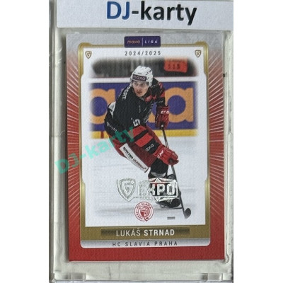 2024/25 Goal Cards Maxa liga 1. série #SLA-12 Lukáš Strnad Parallel Expo Silver 1of4