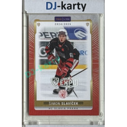 2024/25 Goal Cards Maxa liga 1. série #SLA-22 Šimon Slavíček Parallel Expo Silver 1of4