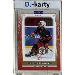 2024/25 Goal Cards Maxa liga 1. série #SLA-17 Martin Šťovíček Parallel Expo Silver 1of4