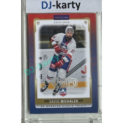 2024/25 Goal Cards Maxa liga 1. série #TRE-21 David Michálek Parallel Expo Silver 1of4