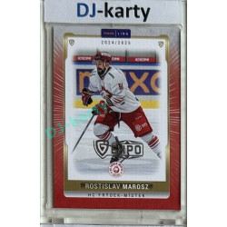 2024/25 Goal Cards Maxa liga 1. série #FMI-17 Rostislav Marosz Parallel Expo Silver 1of4