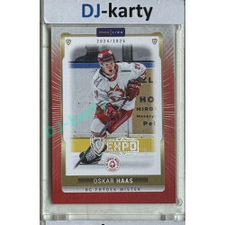 2024/25 Goal Cards Maxa liga 1. série #FMI-16 Oskar Haas Parallel Expo Silver 1of4