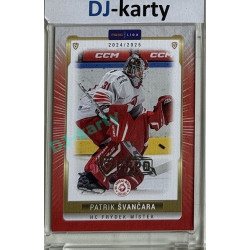 2024/25 Goal Cards Maxa liga 1. série #FMI-01 Patrik Švančara Parallel Expo Silver 1of4