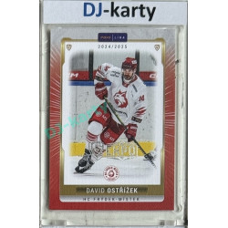 2024/25 Goal Cards Maxa liga 1. série #FMI-19 David Ostřížek Parallel Expo Silver 1of4