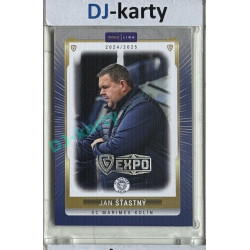 2024/25 Goal Cards Maxa liga 1. série #KOL-23 Jan Šťastný Parallel Expo Silver 1of4