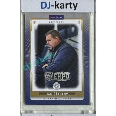 2024/25 Goal Cards Maxa liga 1. série #KOL-23 Jan Šťastný Parallel Expo Silver 1of4
