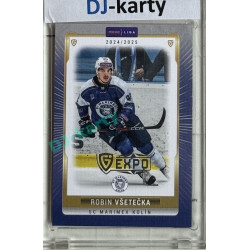 2024/25 Goal Cards Maxa liga 1. série #KOL-16 Robin Všetečka Parallel Expo Silver 1of4