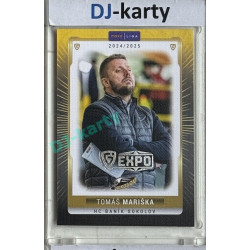 2024/25 Goal Cards Maxa liga 1. série #SOK-25 Tomáš Mariška Parallel Expo Silver 1of4