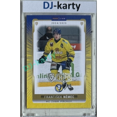 2024/25 Goal Cards Maxa liga 1. série #PRE-07 František Němec Parallel Expo Silver 1of4
