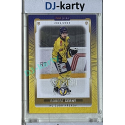 2024/25 Goal Cards Maxa liga 1. série #PRE-05 Robert Černý Parallel Expo Silver 1of4