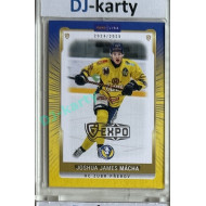 2024/25 Goal Cards Maxa liga 1. série #PRE-17 Joshua James Mácha Parallel Expo Silver 1of4