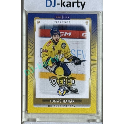 2024/25 Goal Cards Maxa liga 1. série #PRE-06 Tomáš Hanák Parallel Expo Silver 1of4