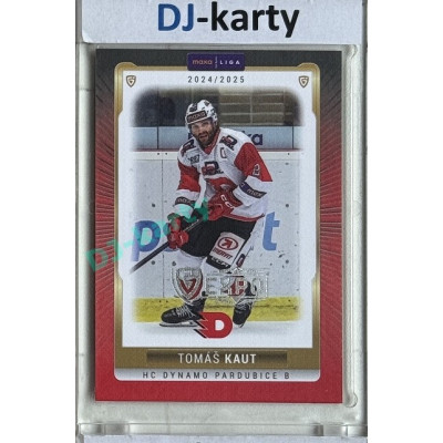 2024/25 Goal Cards Maxa liga 1. série #PCE-18 Tomáš Kaut Parallel Expo Silver 1of4