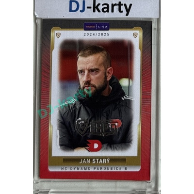 2024/25 Goal Cards Maxa liga 1. série #PCE-26 Jan Starý Parallel Expo Silver 1of4