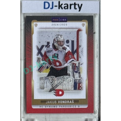 2024/25 Goal Cards Maxa liga 1. série #PCE-02 Jakub Vondraš Parallel Expo Silver 1of4
