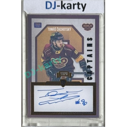 2024/25 Goal Cards Maxa liga 1. série #C-08 Tomáš Čachotský Captains Signature Expo Gold 1of3