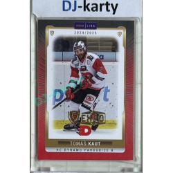 2024/25 Goal Cards Maxa liga 1. série #PCE-18 Tomáš Kaut Parallel Expo Gold 1of4