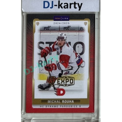 2024/25 Goal Cards Maxa liga 1. série #PCE-21 Michal Rouha Parallel Expo Gold 1of4