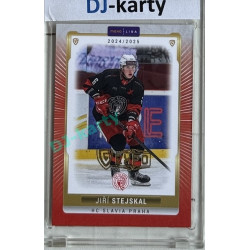 2024/25 Goal Cards Maxa liga 1. série #SLA-11 Jiří Stejskal Parallel Expo Gold 1of4