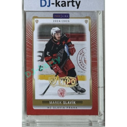 2024/25 Goal Cards Maxa liga 1. série #SLA-18 Marek Slavík Parallel Expo Gold 1of4