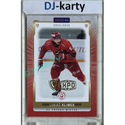 2024/25 Goal Cards Maxa liga 1. série #FMI-23 Lukáš Klimek Parallel Expo Gold 1of4