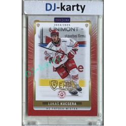 2024/25 Goal Cards Maxa liga 1. série #FMI-13 Lukáš Kucsera Parallel Expo Gold 1of4