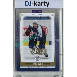 2024/25 Goal Cards Maxa liga 1. série #KOL-15 Jan Kloz Parallel Expo Gold 1of4