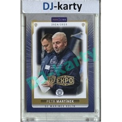 2024/25 Goal Cards Maxa liga 1. série #KOL-24 Petr Martínek Parallel Expo Gold 1of4